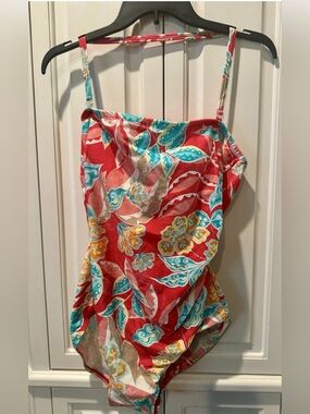 Women’s Ceeb Floral One Piece Swimsuit - Size 12